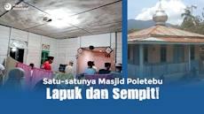 Patungan Jariyah di Bulan Berkah, Bangun Masjid Poletebu