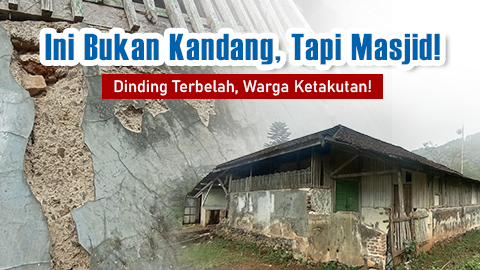 Jangan Biarkan Masjid Gunung Batu Ambruk!