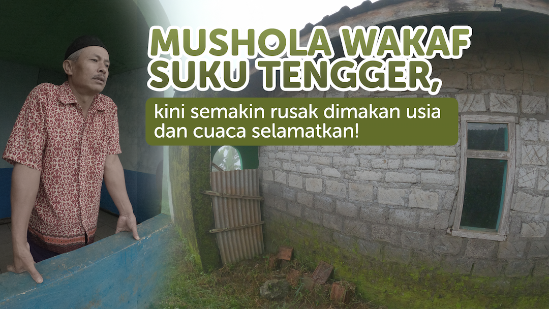 Wujudkan Masjid Impian Warga Dekat Bromo