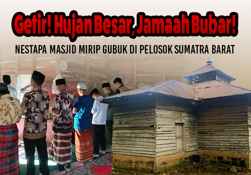 Bantu Ubah Masjid Gubuk Menjadi Kokoh