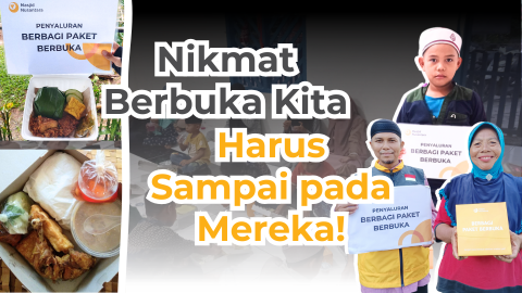 Maksimalkan Ramadan, Berbagi Paket Berbuka Penuh Kebahagiaan