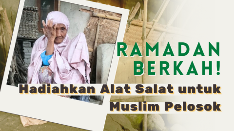 Sedekah Alat Salat Bagi Kebahagiaan Hingga Pelosok