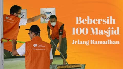 Gerakan Bebersih Indahkan Masjid